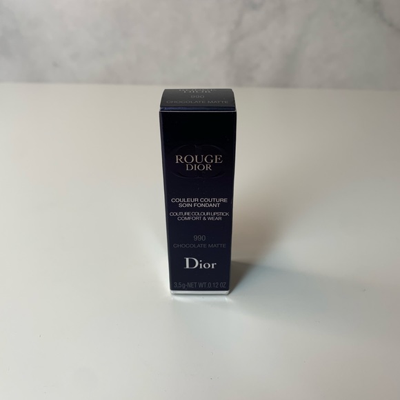 NEW IN BOX Dior Rouge Dior #990 Chocolate Matte - Picture 3 of 5